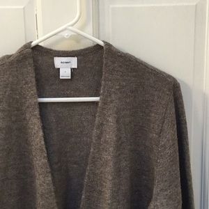 Open Front Long Sweater